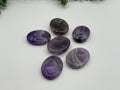 Amethyst Worry Stones 40x30x8mm