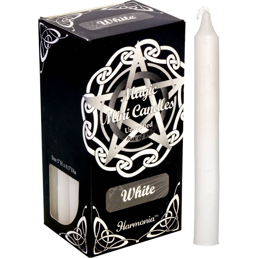 Harmonia Mini Ritual Candle- White