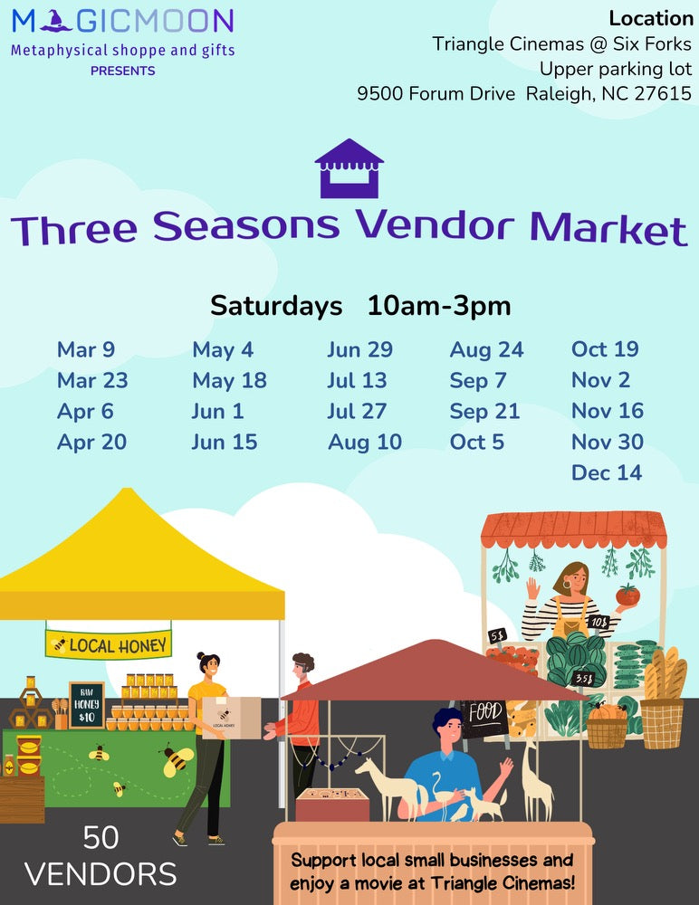 Three Seasons Food Vendor Fee