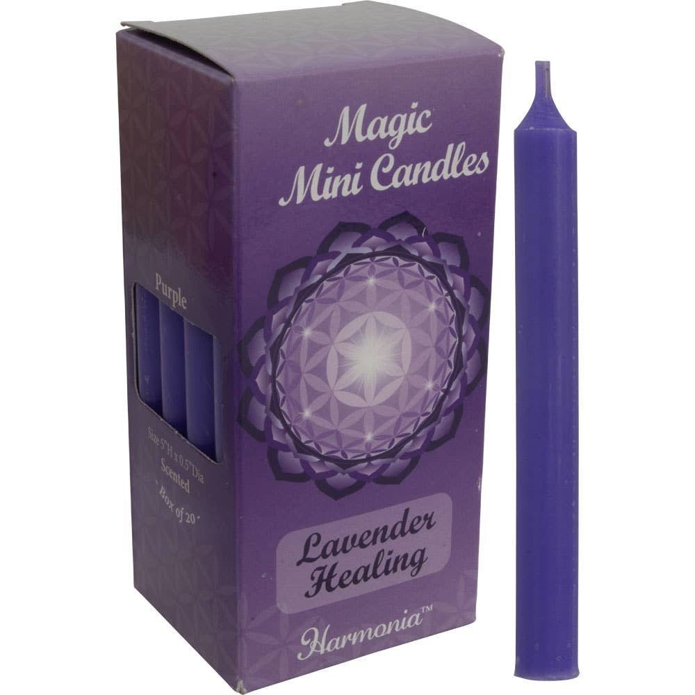 Harmonia Mini Ritual Candle - Healing Lavender