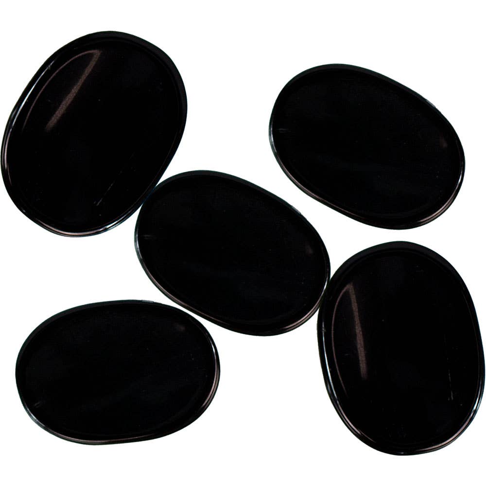 Worry Stones Black Obsidian
