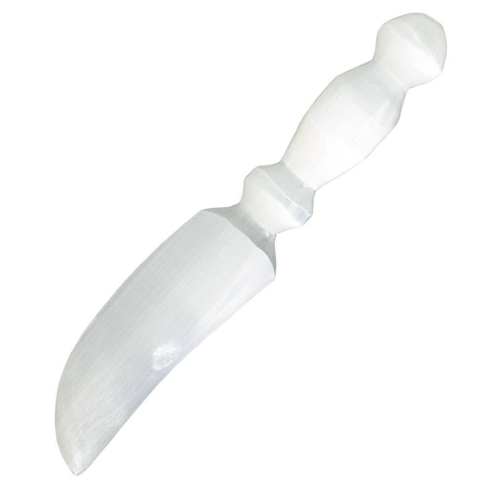 Selenite Athame - Large