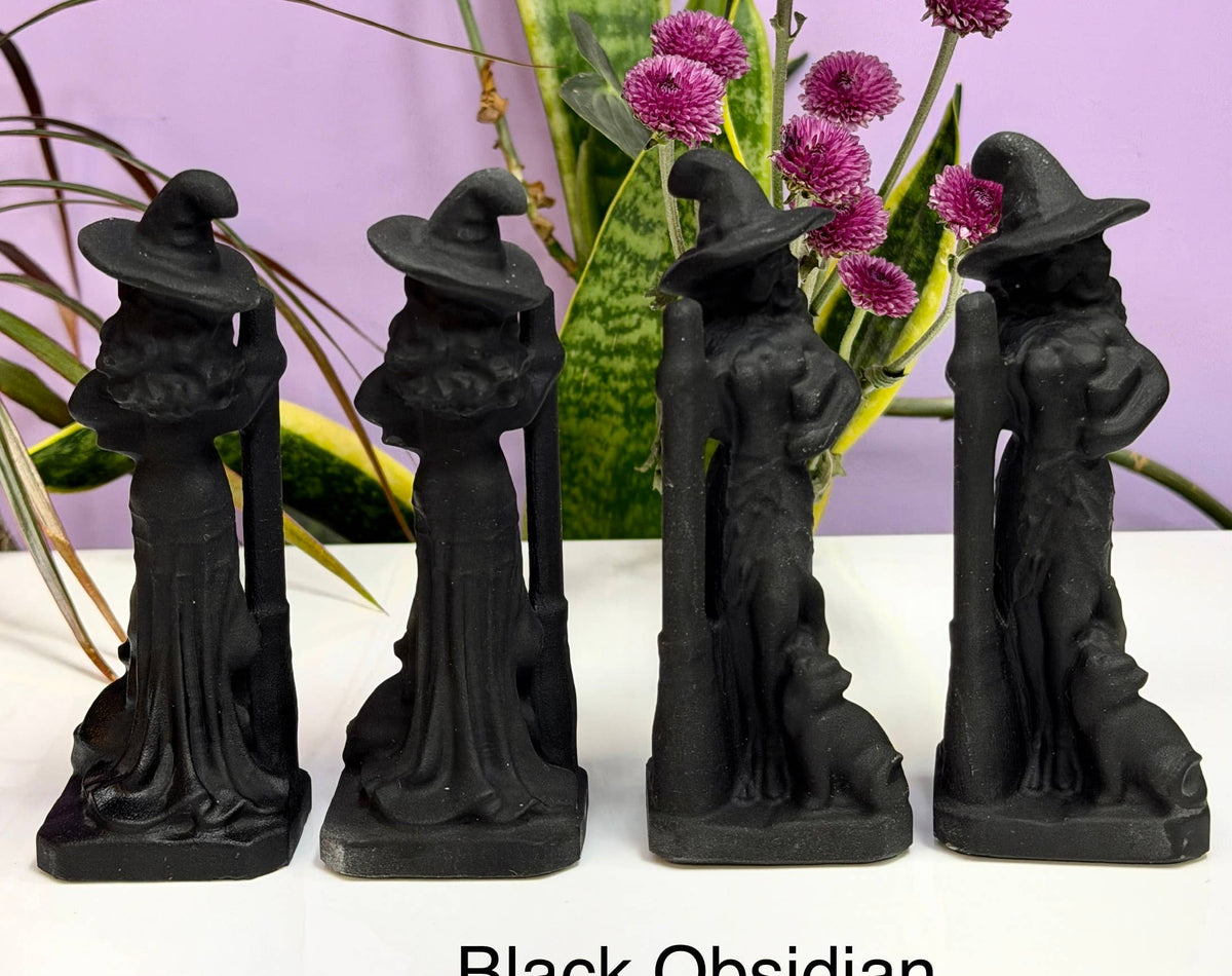 Crystal Witch- Black Obsidian