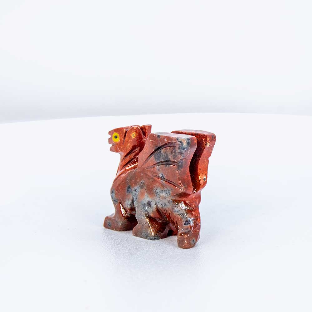 Spirit Animal 1.25-inch Winged Dragon Dolomite