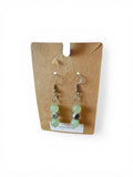 Pisces Prehnite Earrings