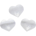 Mini Selenite Puffed Hearts
