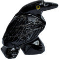 Spirit Animal 1.25 - Inch Raven Black Onyx w/ Pentacle
