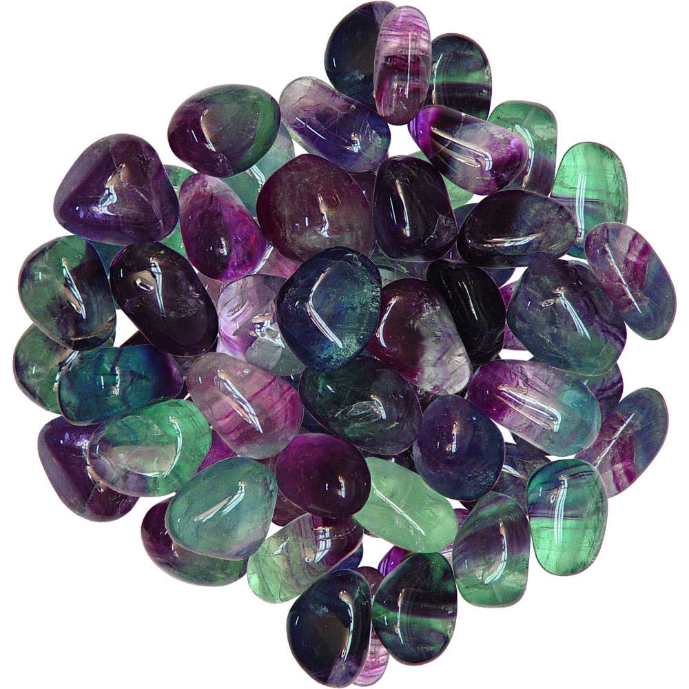 Tumbled Stones Fluorite