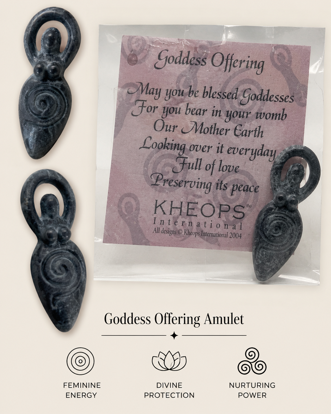 Goddess Offering Amulet