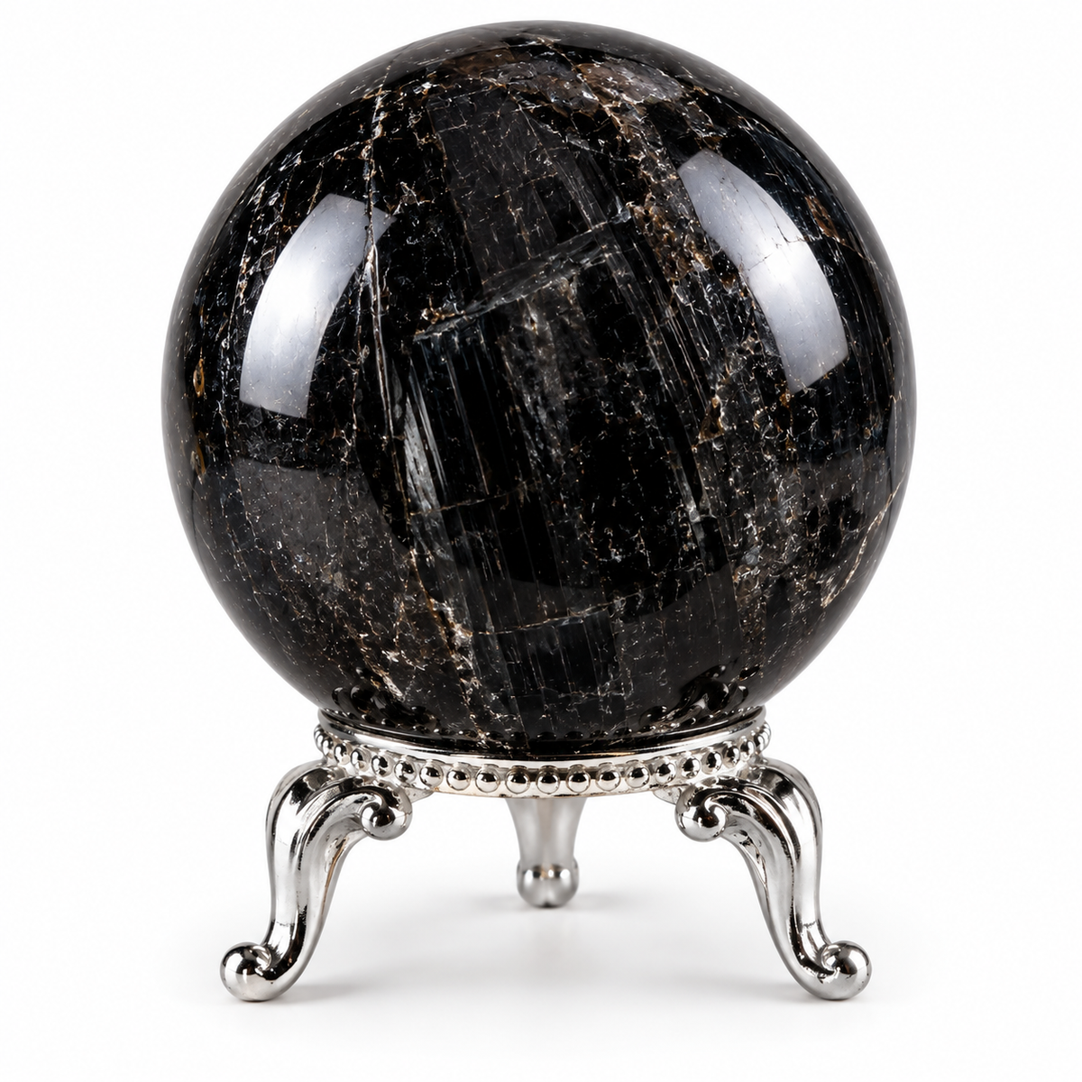 Black Tourmaline Sphere