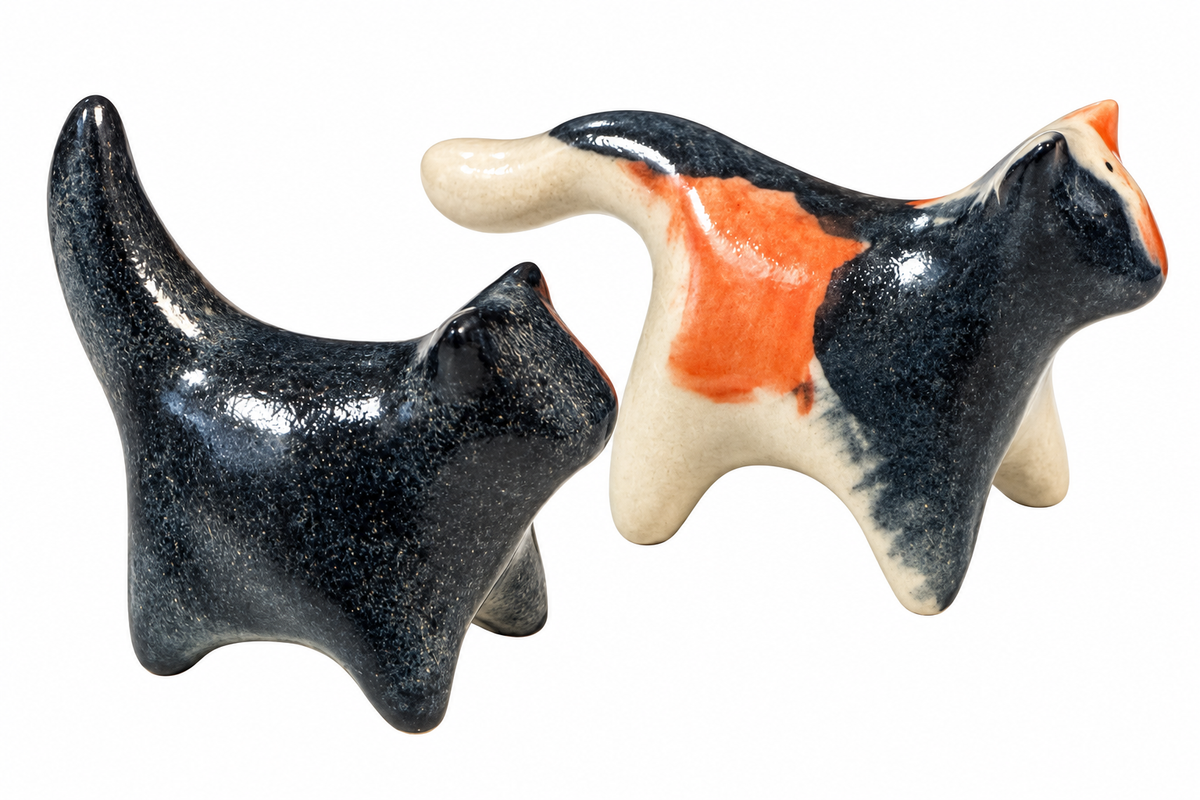Ceramic Hand-Crafted Cat
