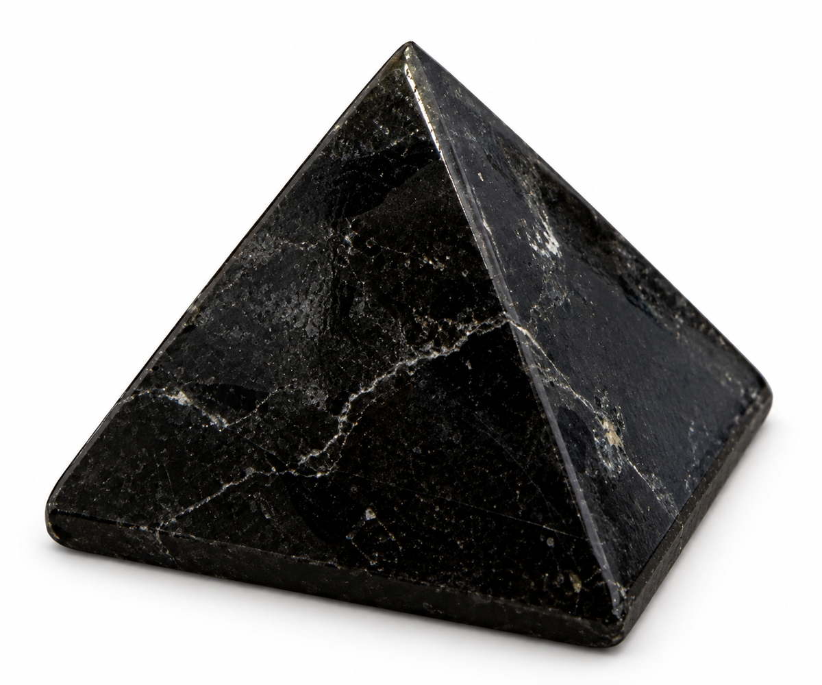 Black Tourmaline Gemstone Pyramid