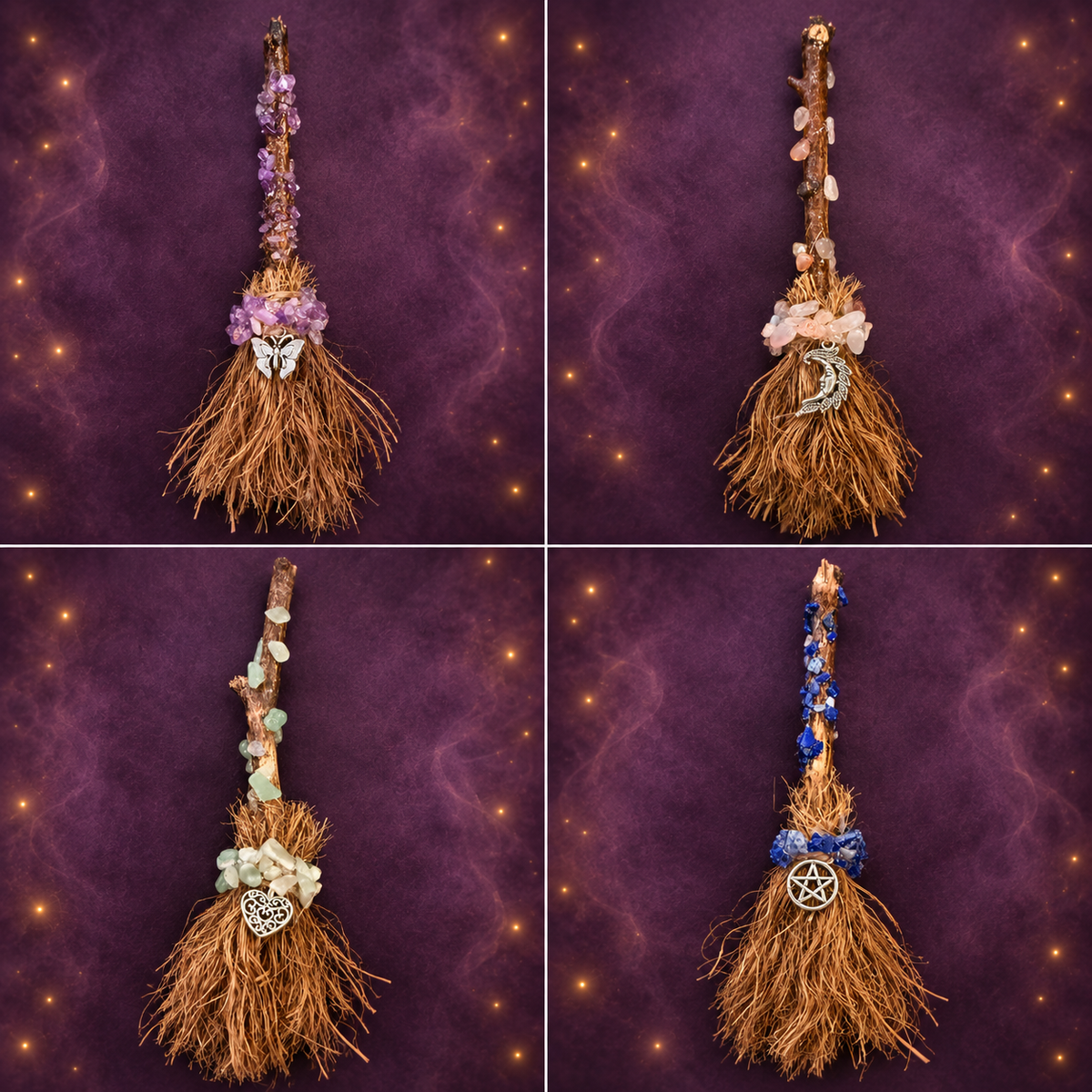 Handcrafted Witch's Broom