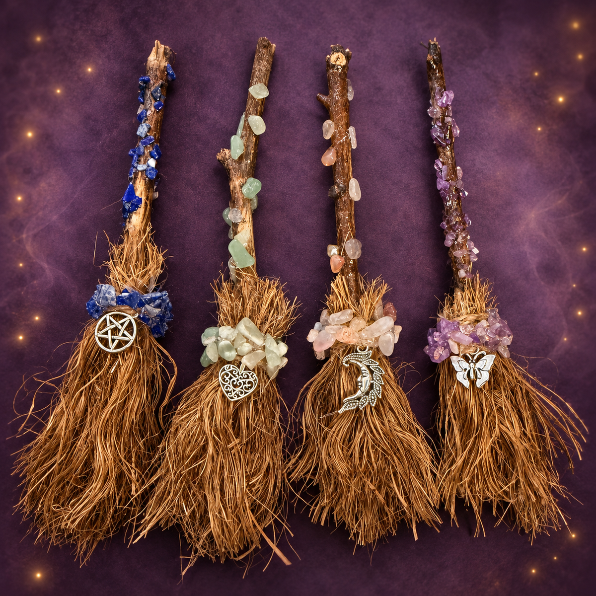Handcrafted Witch's Broom
