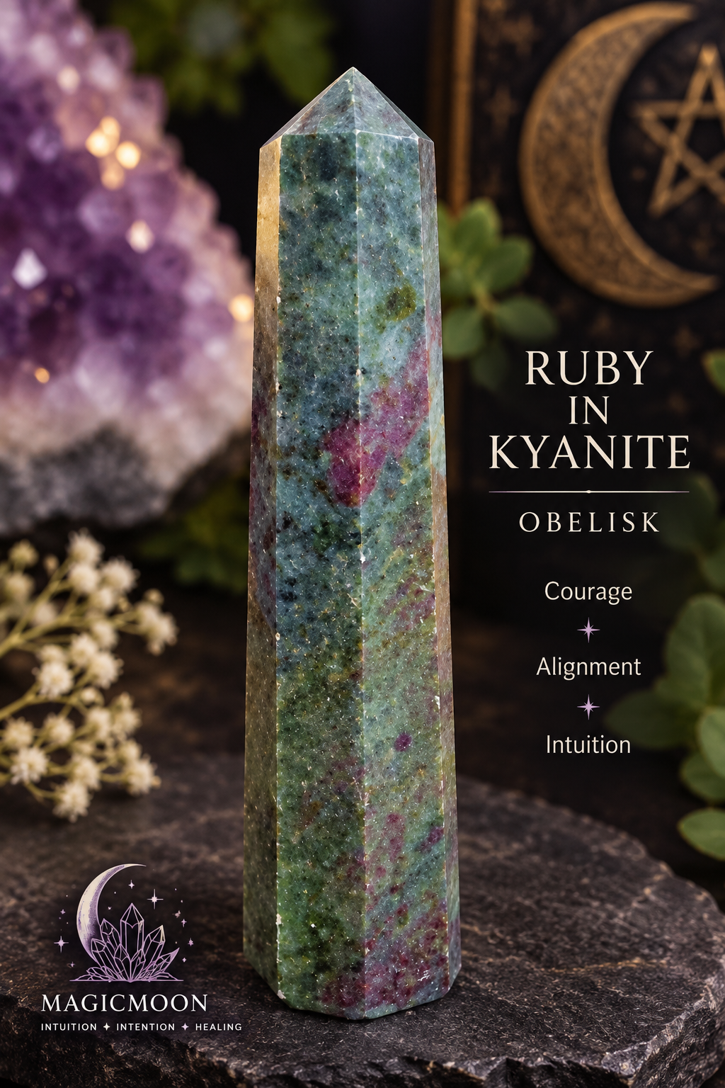 Ruby in Kyanite Obelisk