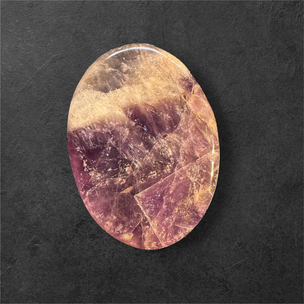 Amethyst Worry Stone