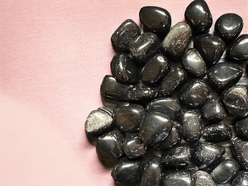 Black Obsidian Tumbled Stone