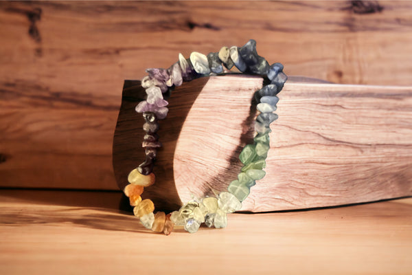 Chakra Chip Bracelet