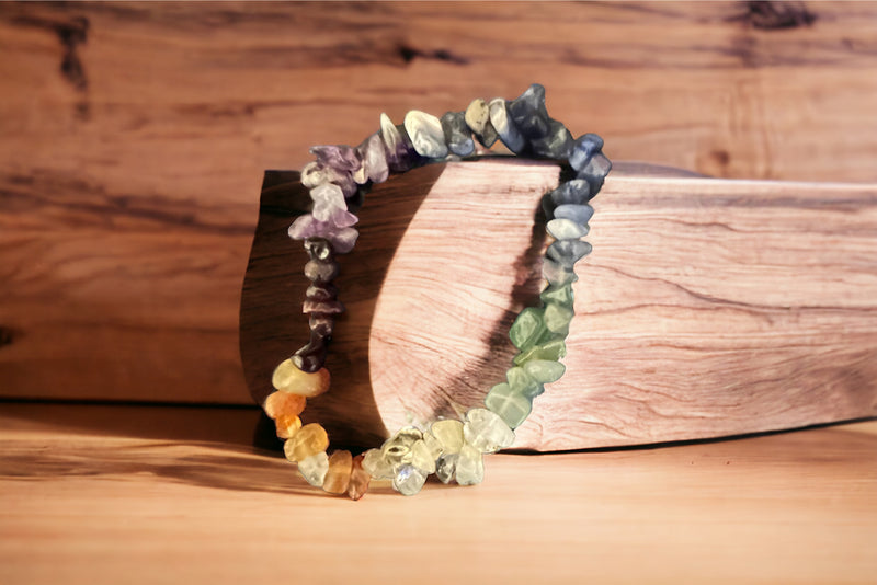 Chakra Chip Bracelet