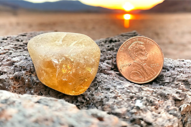 Citrine Tumbled Stone