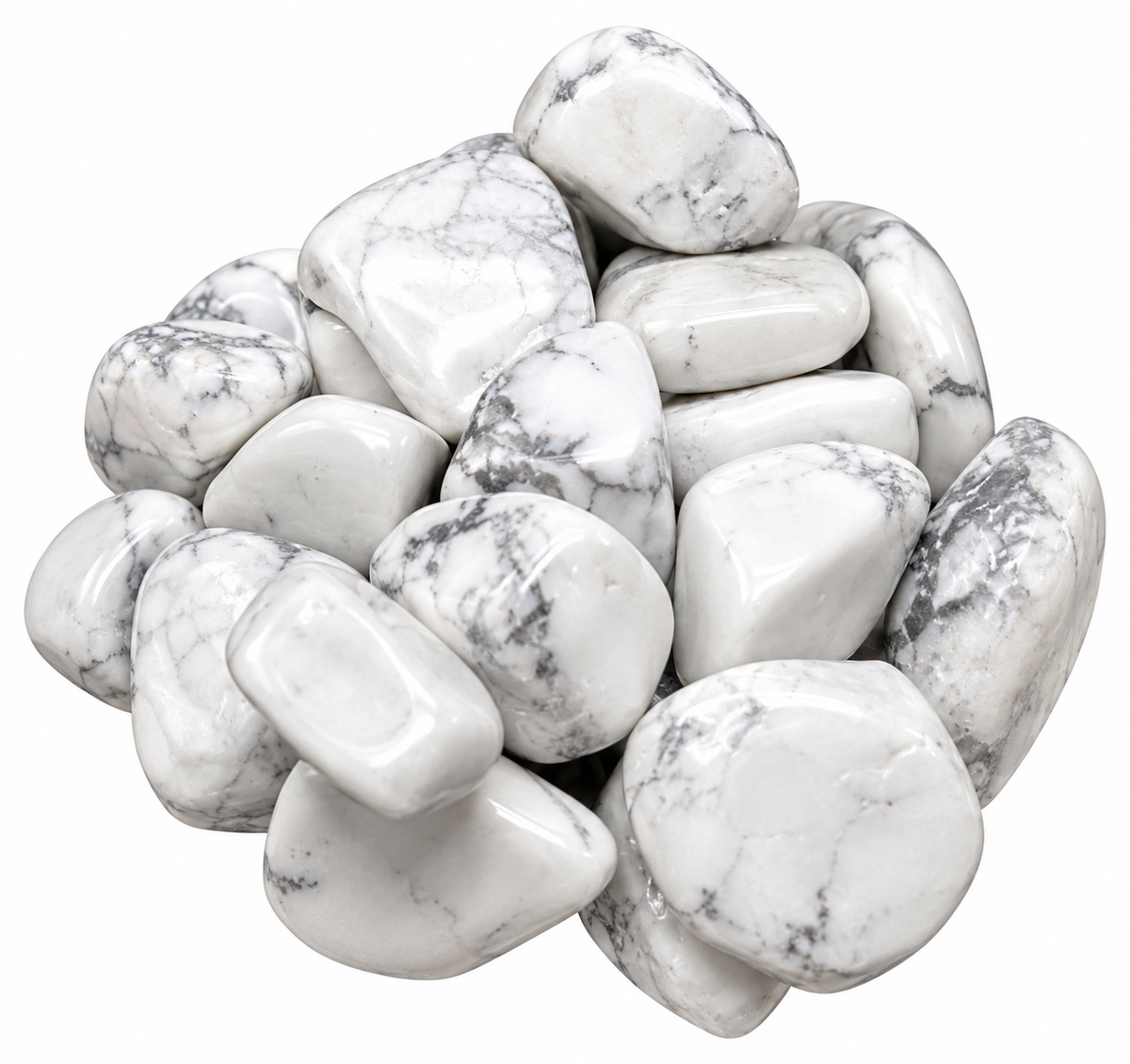 Howlite Chip Magnet