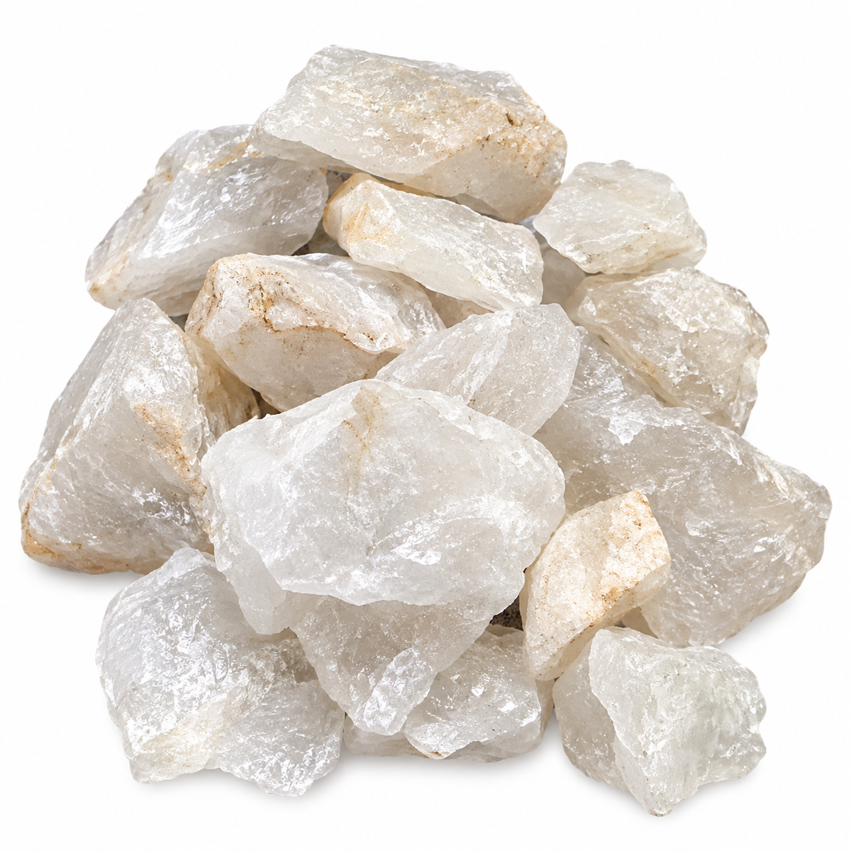 Rough Snow (Milky)  Quartz