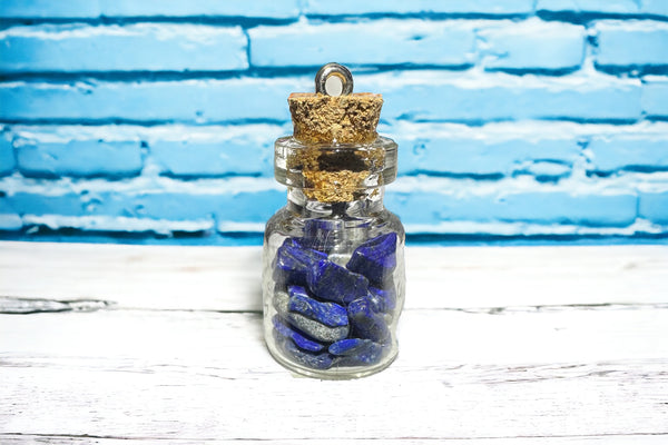 Lapis Lazuli Charm Bottle