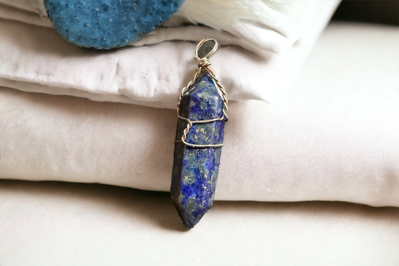 Lapis Lazuli Necklace Points