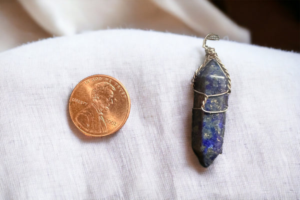 Lapis Lazuli Necklace Points