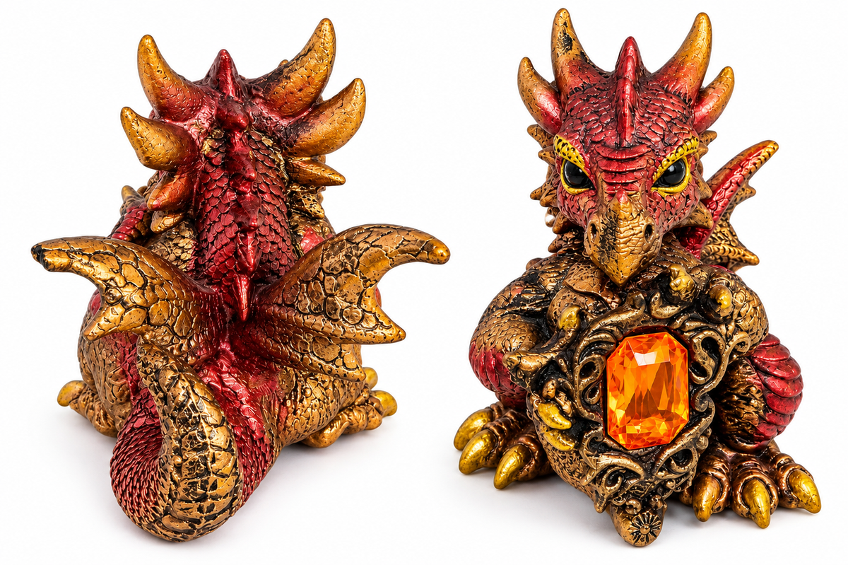 Imperfect Dragon Figurine