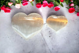 Selenite Heart