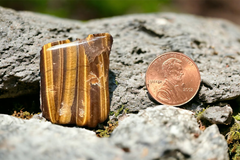 Tiger Eye Tumbled Stone