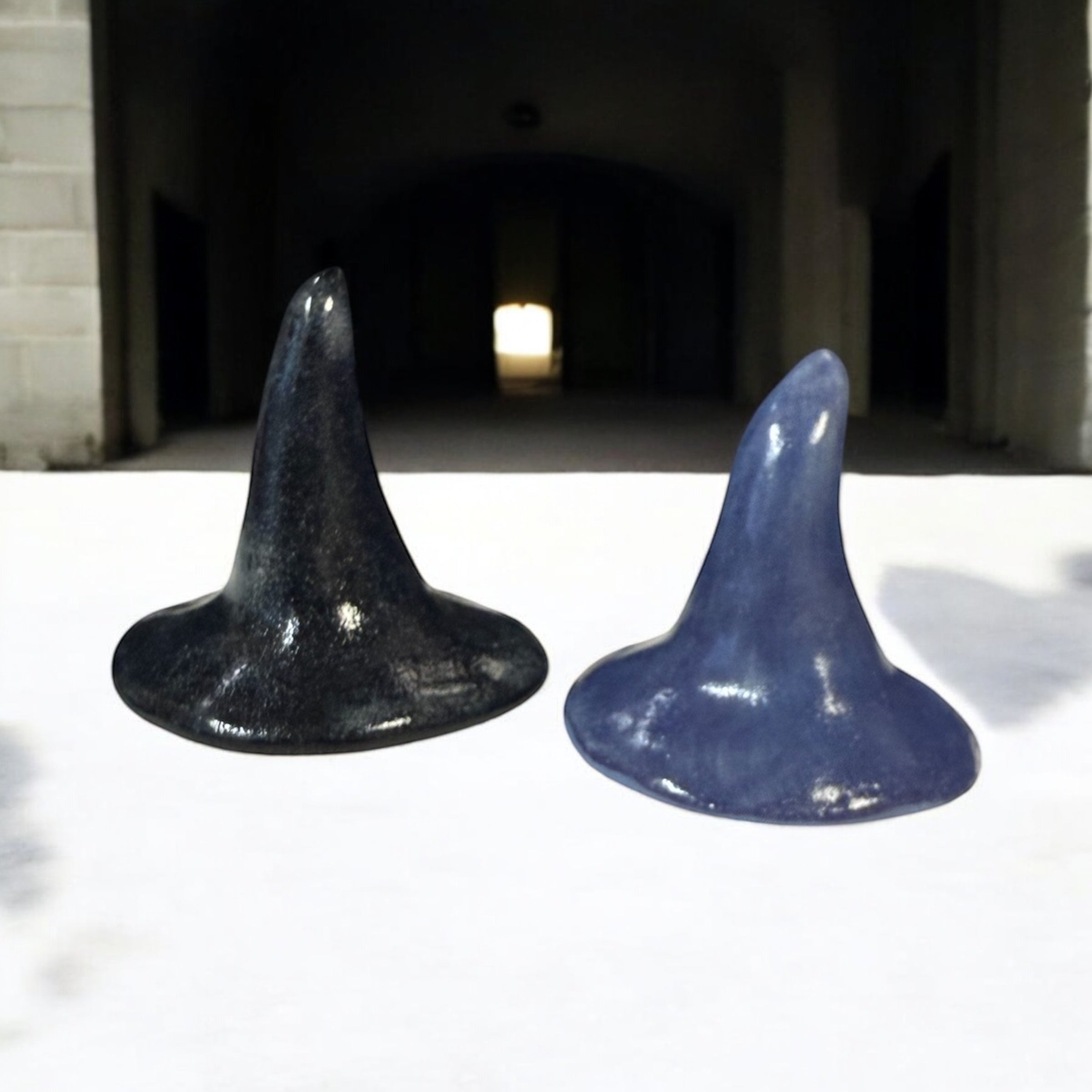 Ceramic handcrafted witch’s hat