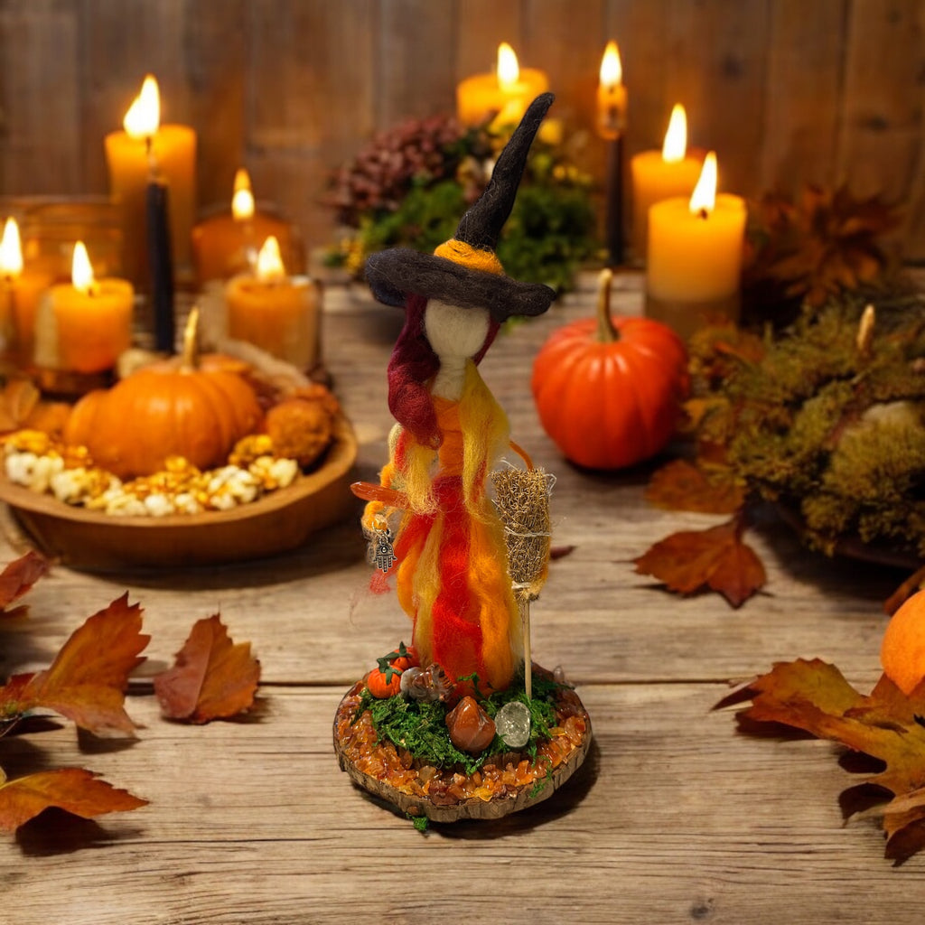 Felt Needle Wool Witch