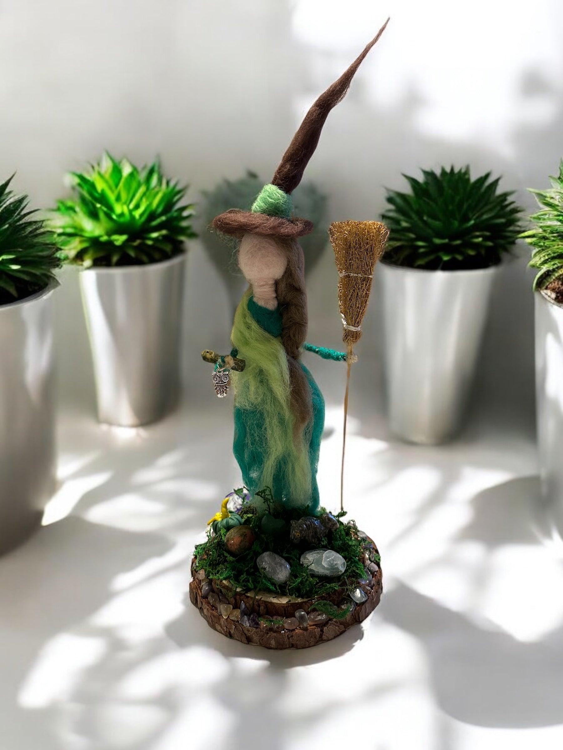 Felt Needle Wool Witch