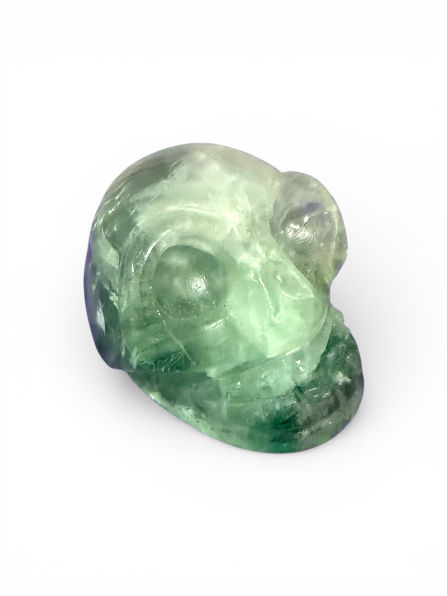 Fluorite Skull