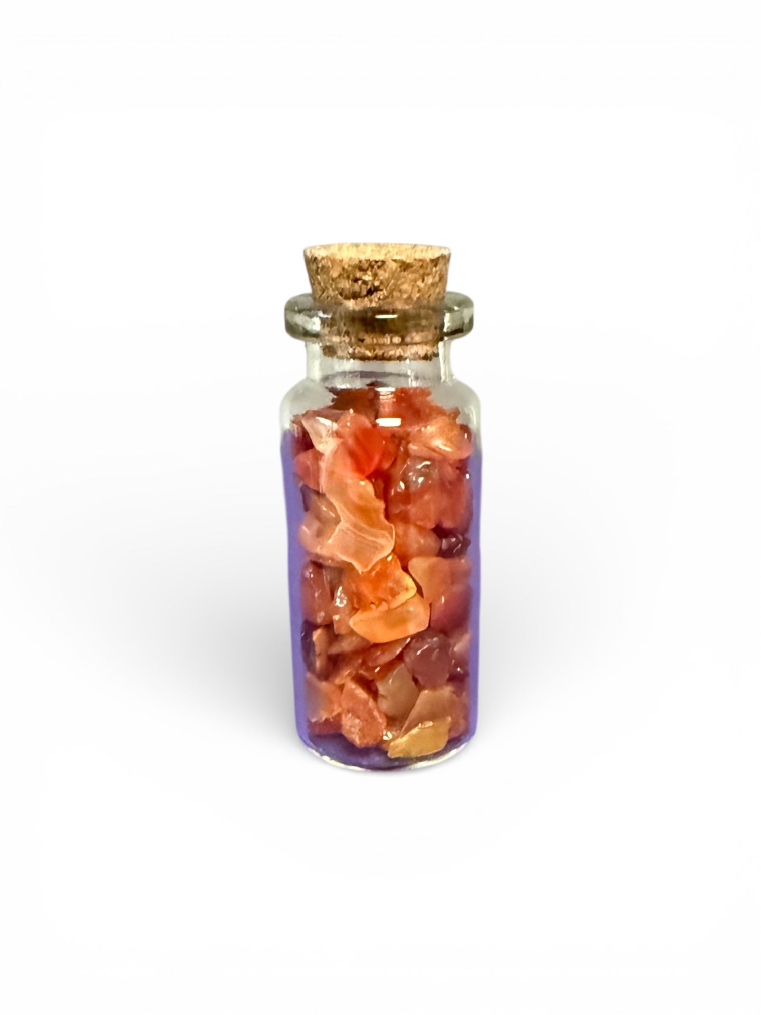 Carnelian Charm Bottle