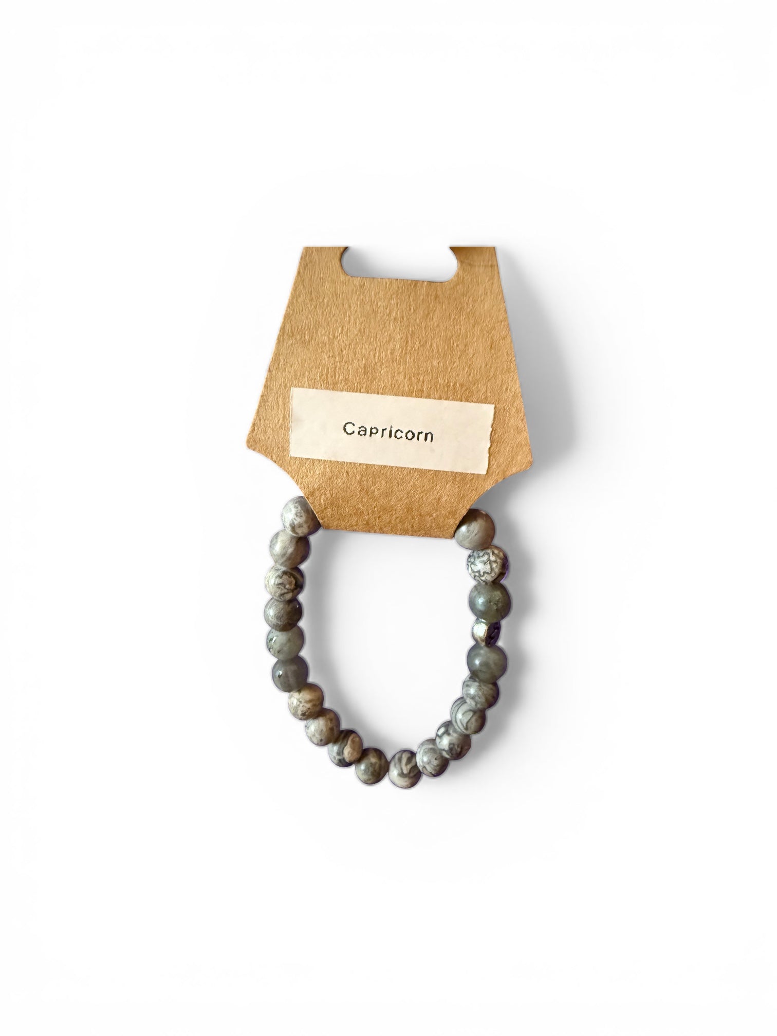 Capricorn Picasso Jasper and Labradorite Bracelet