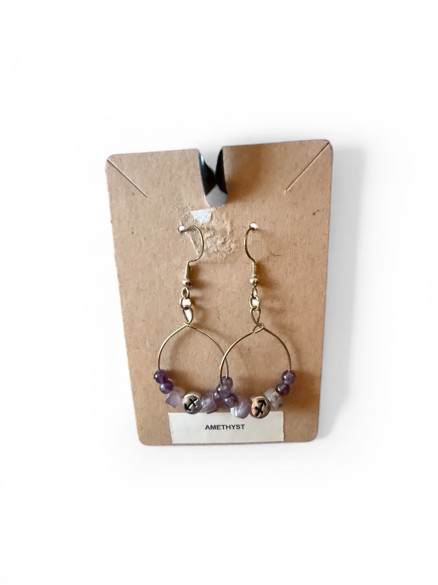 Sagittarius Amethyst Earrings