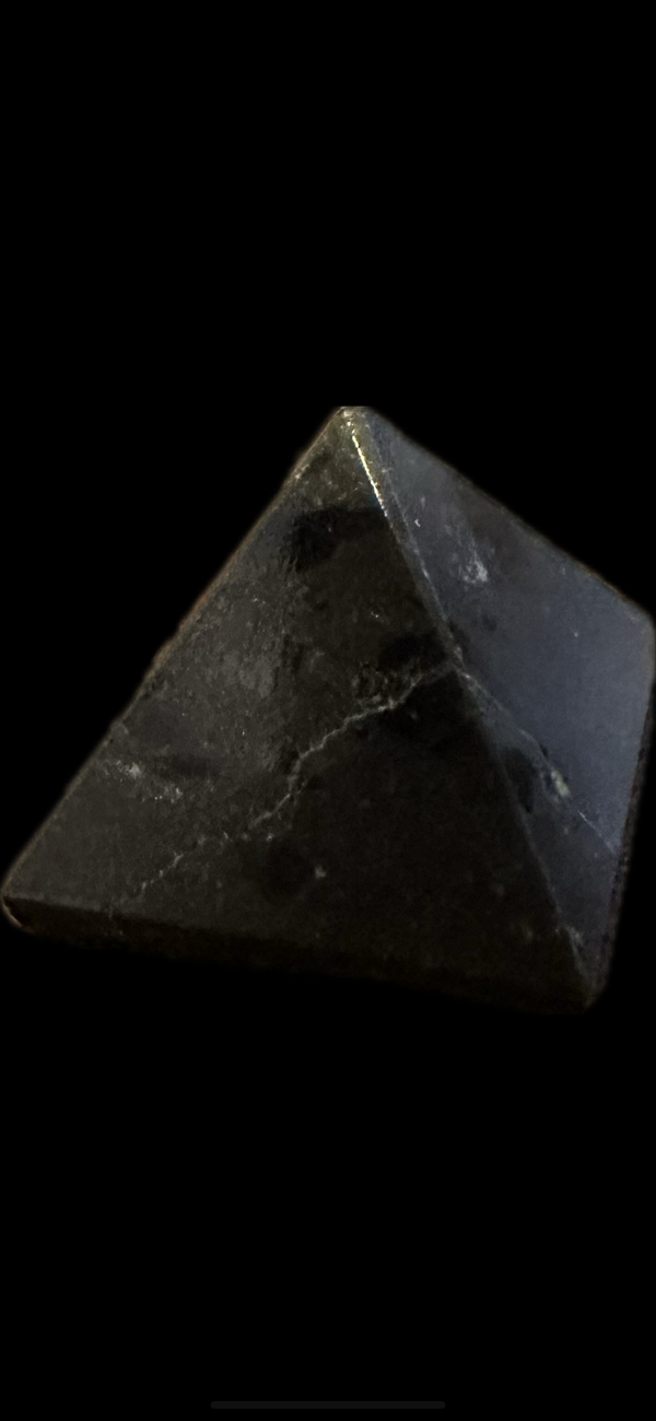 Black Tourmaline Gemstone Pyramid