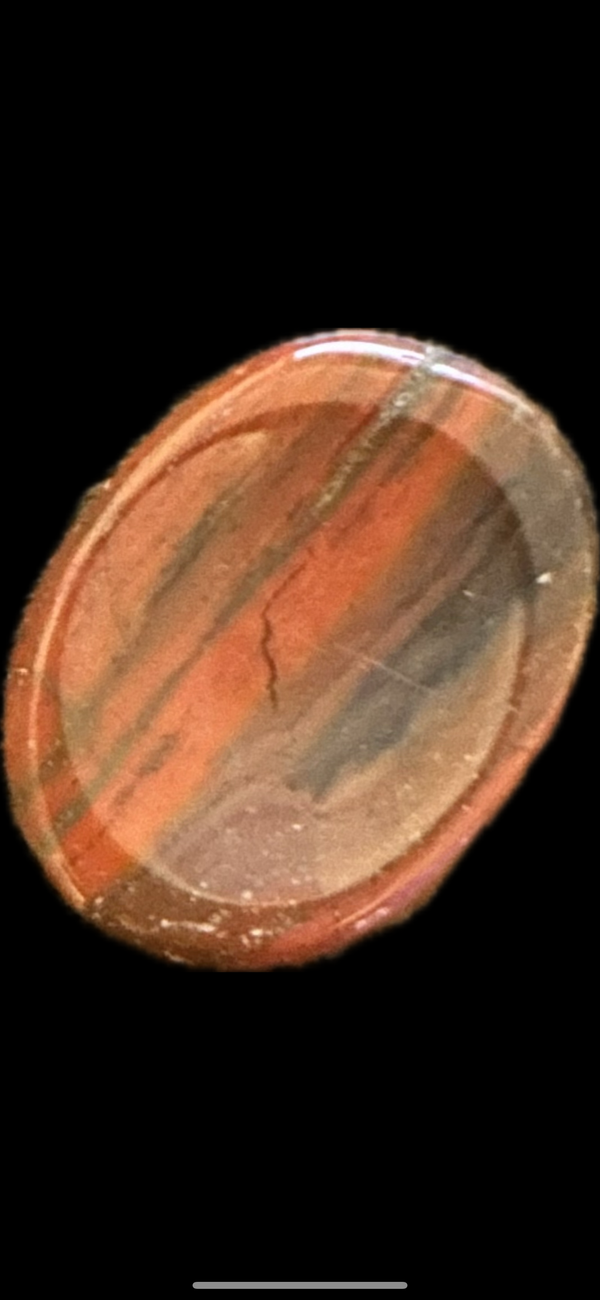 Red Jasper Worry Stone