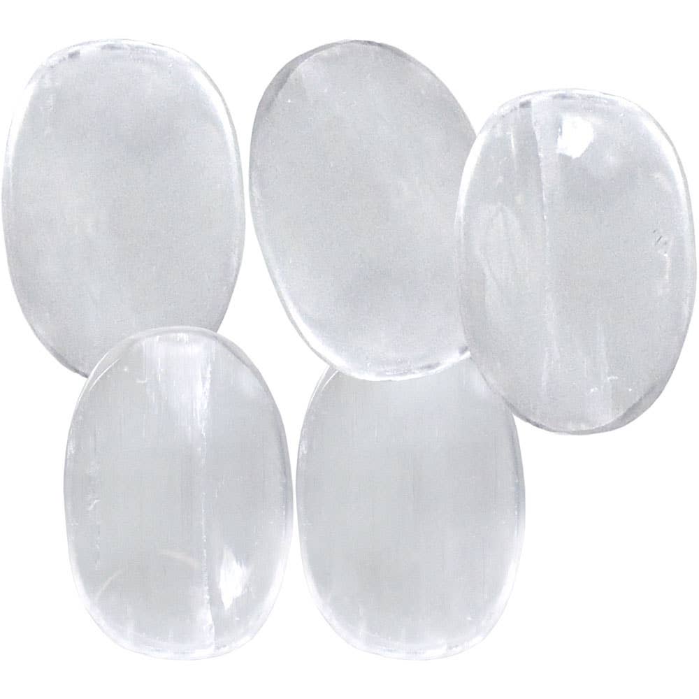 Worry Stone White Selenite