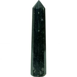 Emerald With Mica Obelisk, 3-4"