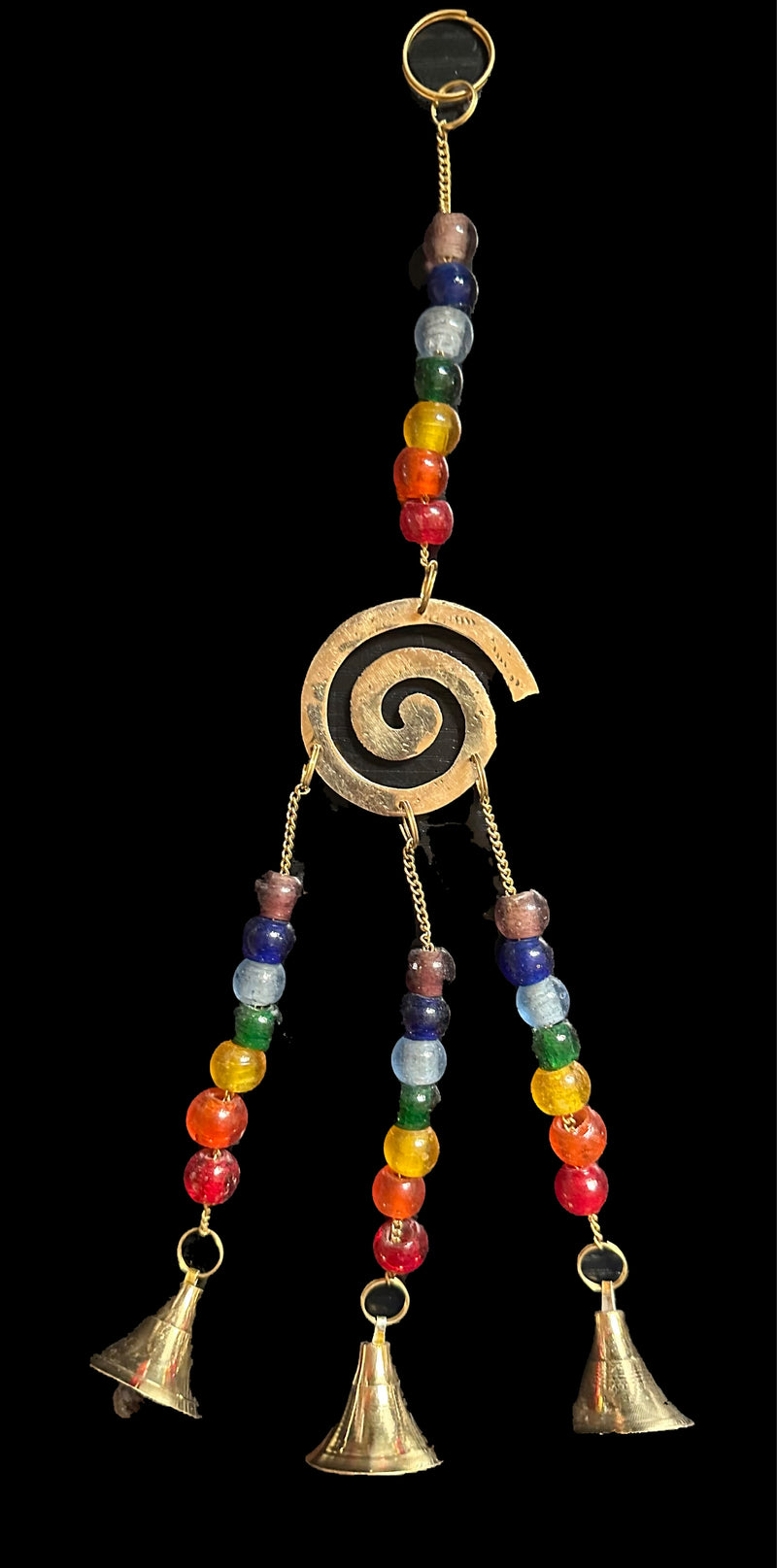 Hanging Bells Spiral Chakra